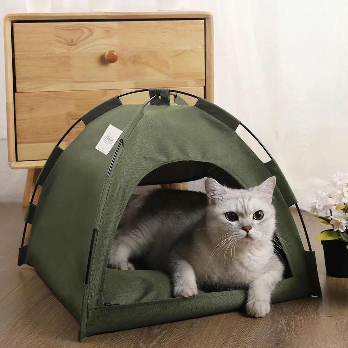 Winter Clamshell Kitten Tents - Pawsey Pets