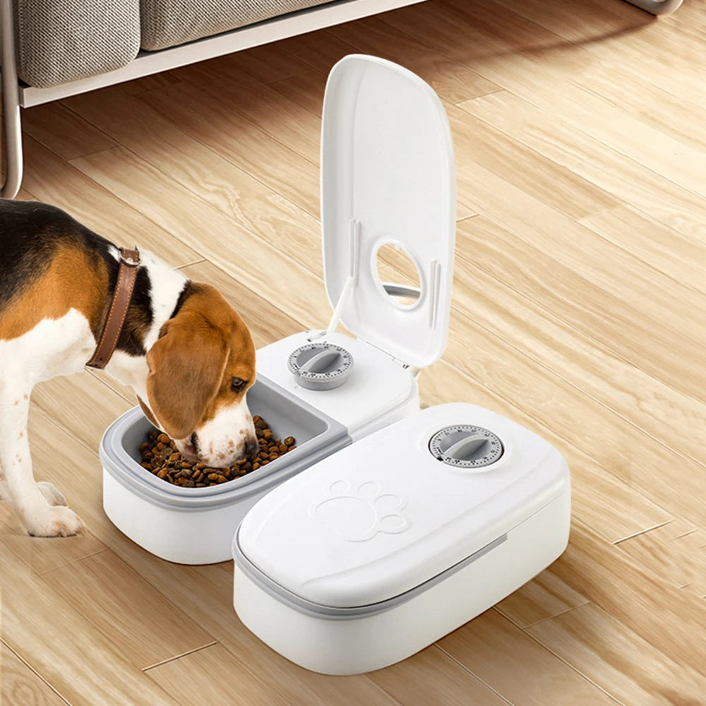 Automatic Pet Feeder Food Dispenser - Pawsey Pets