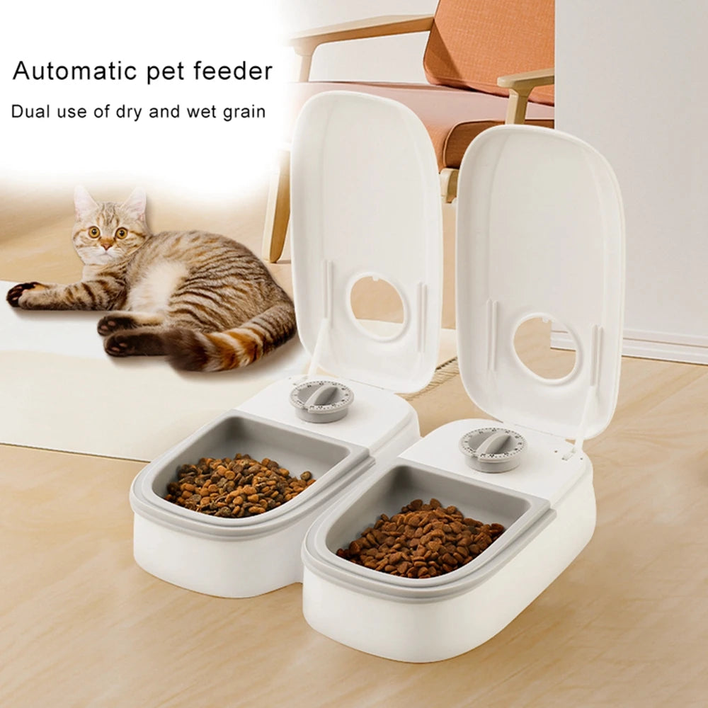 Automatic Pet Feeder Food Dispenser - Pawsey Pets