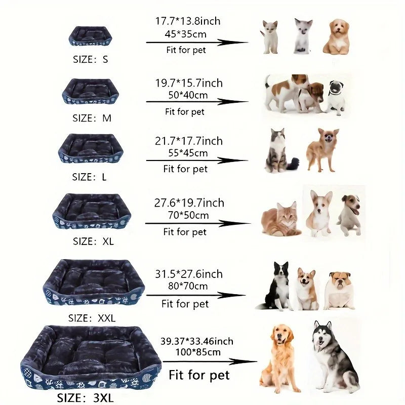 Coussin Chien Dogs Basket - Pawsey Pets