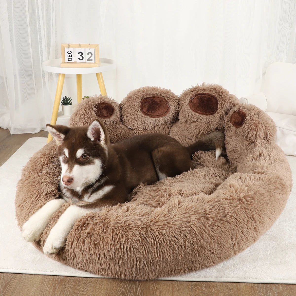 Fluffy Dog Bed - Pawsey Pets