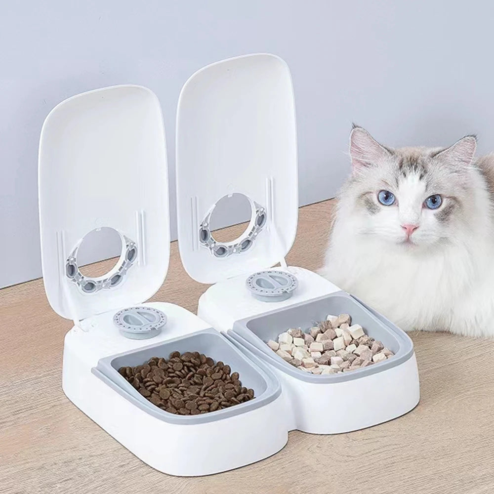 Automatic Pet Feeder Food Dispenser - Pawsey Pets