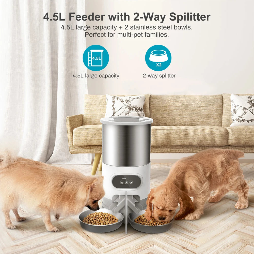 Smart APP Pet Feeder Automatic Dispenser - Pawsey Pets